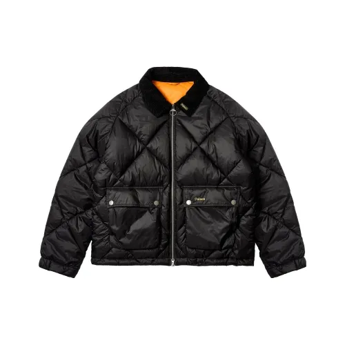 PALACE BARBOUR Коллаборация Черные Унисекс Куртки