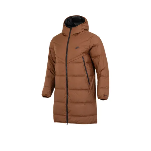 Nike Коричневый Мужской Пуховик