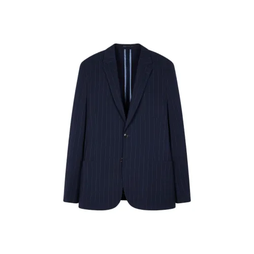 Paul Smith SS25 Бизнес-костюм мужской морской синий