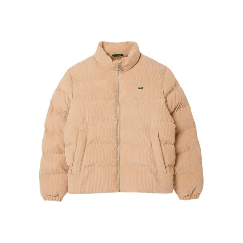 Куртки и пальто LACOSTE Collaboration Мужские Бежевые