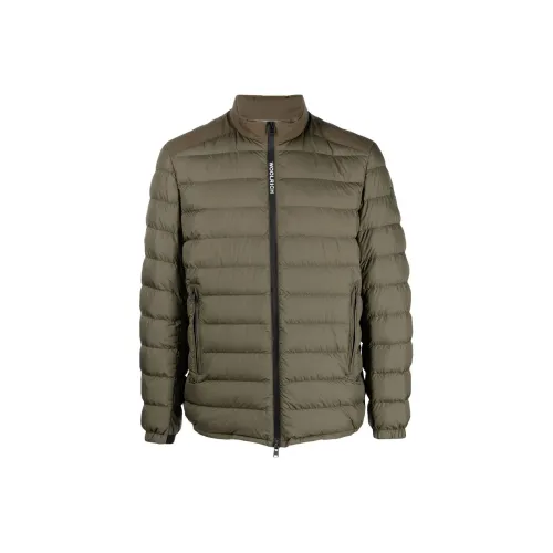 WOOLRICH Зеленый Мужской Пуховик