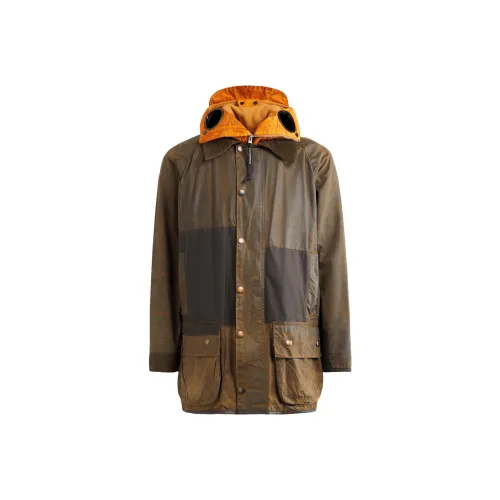 C.P.Company C.P. Company X Barbour FW23 Co Бренд Коричневый Унисекс Куртки