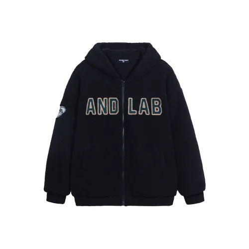 ALL NIGHT DAYS Loose Fit Утолщенный And Fleece-Lined Jacket Unisex