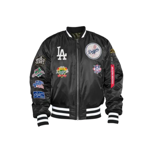 New Era Черный Унисекс Бейсбольные Джерси