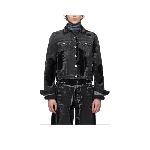 Jean Paul Gaultier Denim Jacket Men's Black