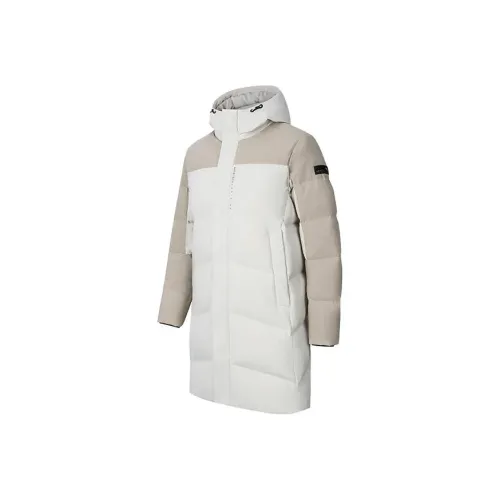 Anta ZONGXUNXILIE Пшеница Kernel GREY/Charlotte GREY Мужские Пуховики