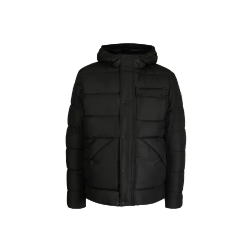 BARBOUR Хлопковый пуховик Мужской Черный