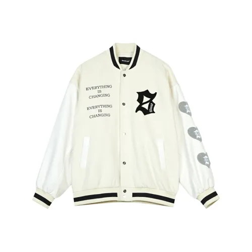 SHOOT BRAND Сливочный унисекс бейсбольные джерси