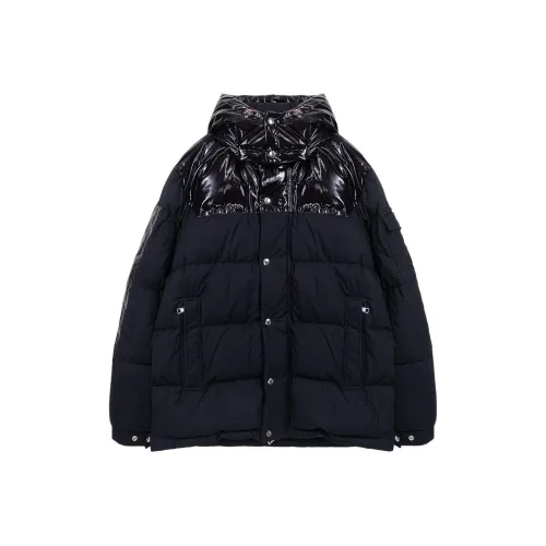 MONCLER Пуховик Мужской Navy Синий