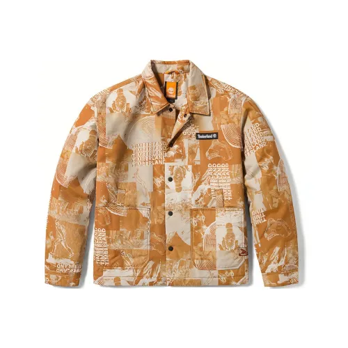 Timberland Хлопковый пуховик унисекс