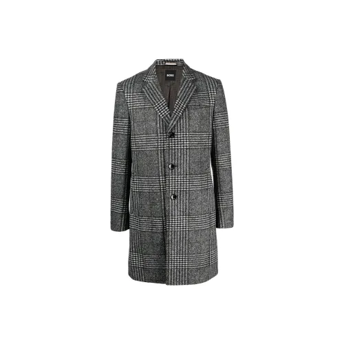 Hugo Boss Серый Мужской Пальто