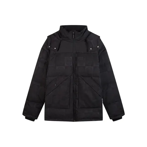 FUN Black Unisex Down Jackets