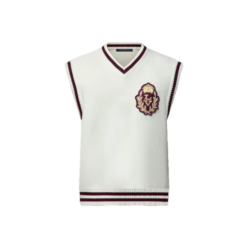 LOUIS VUITTON FW24 Жилет Мужской Экрю