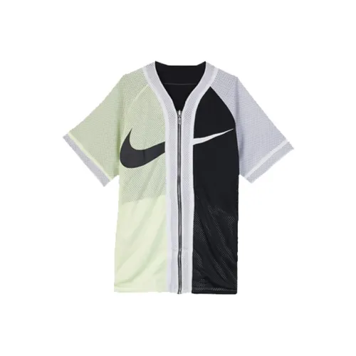 Nike Черный Белый Желтый Многоцветный Мужской Бейсбольная Джерси