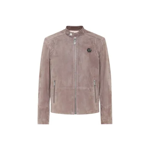 PHILIPP PLEIN Коричневый Мужские Куртки