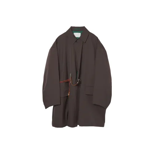 KOLOR Коричневый Мужской Пальто