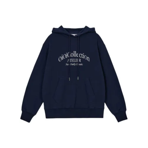 OIOICOLLECTION SS24 Свитшот Унисекс Морской Синий