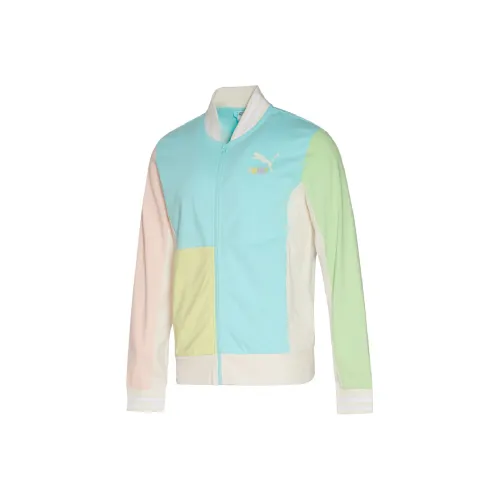 PUMA Светло-синие унисекс куртки
