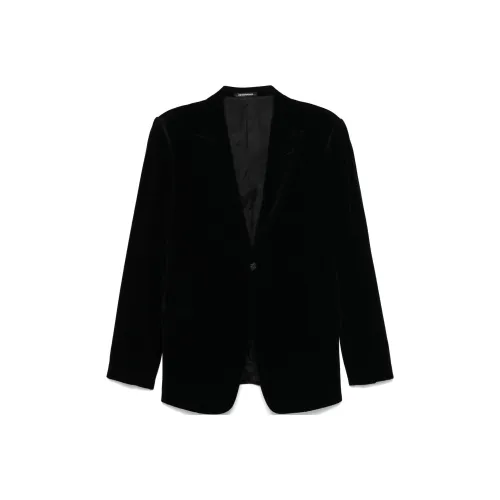 EMPORIO ARMANI FW24 Бизнес-костюм Куртка Мужская Черная