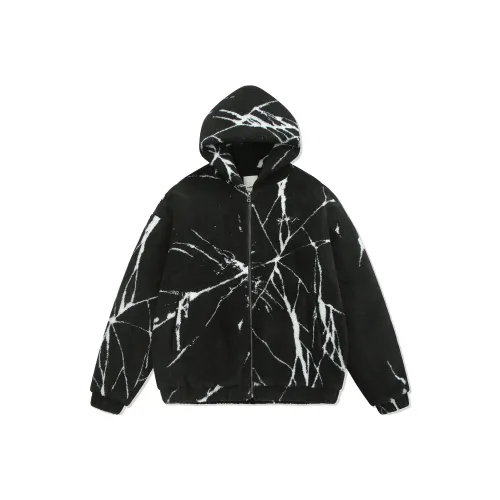 Guuka Хлопковый пуховик унисекс черного цвета