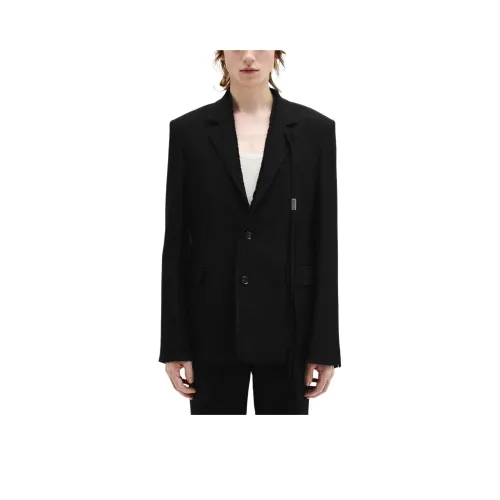 Ann Demeulemeester SS25 Бизнес-костюм мужской черный