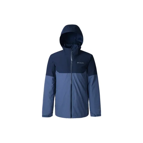 Коллаборация Columbia City Outdoor Collection Синий Мужской Ветровка