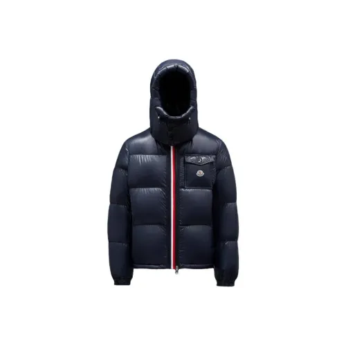 Moncler Montbeliard Series Пуховик Мужской Синий