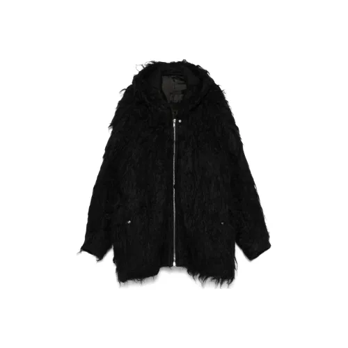 RICK OWENS Черные Мужские Куртки