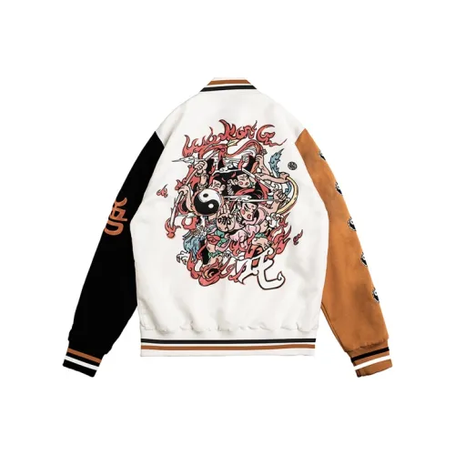 WOOKONG Пэчворк Цветовой блок Мужская Бейсбольная Джерси