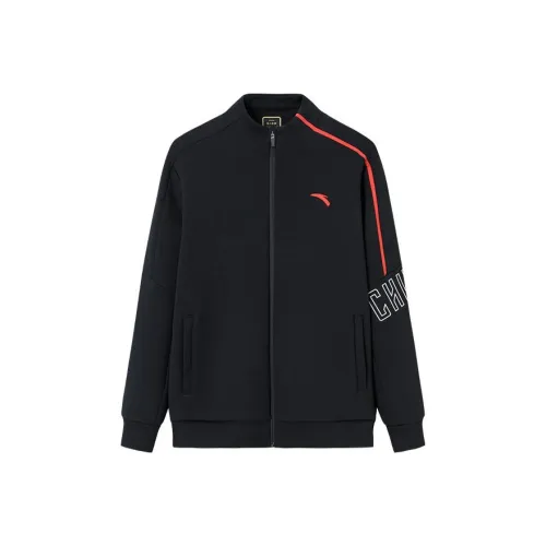 ANTA Variety Тренировки Коллекция Куртка Мужская Основная Черная