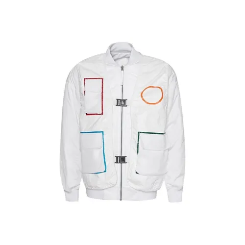 Конверс Бейсбольная куртка Мужская Белая