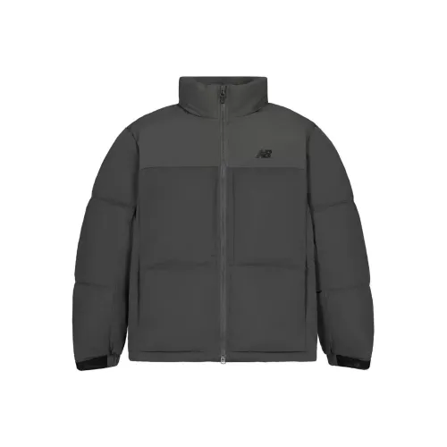 New Balance Черно-серый цвет унисекс пуховые куртки
