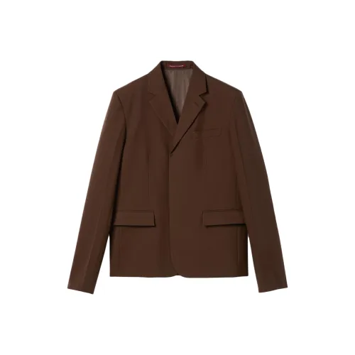 GUCCI SS25 Бизнес-костюм Пальто Мужской Хаки