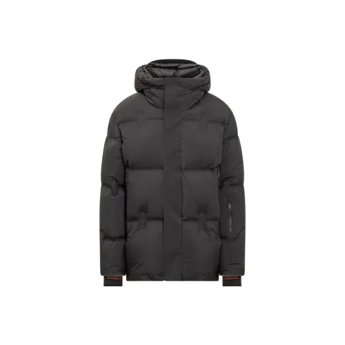 Ermenegildo Zegna Черный Мужской Пуховик