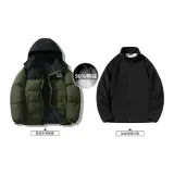 Чёрный/Армейский зелёный (3-в-1)