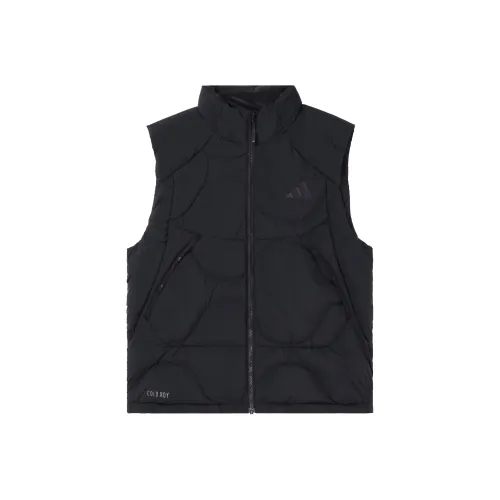 Adidas Черный Мужской Пуховый жилет