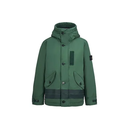 Stone Island FW22 Пуховик Унисекс Оливковый