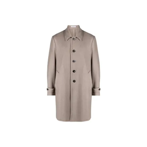Boglioli Пальто Мужское Миндально-Бежевый