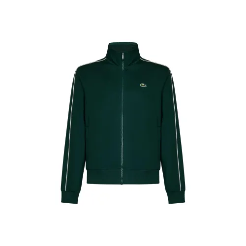 Зеленые мужские куртки от LACOSTE Collaboration