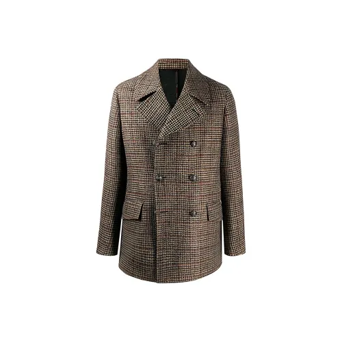 ETRO Коричневое Мужское Пальто