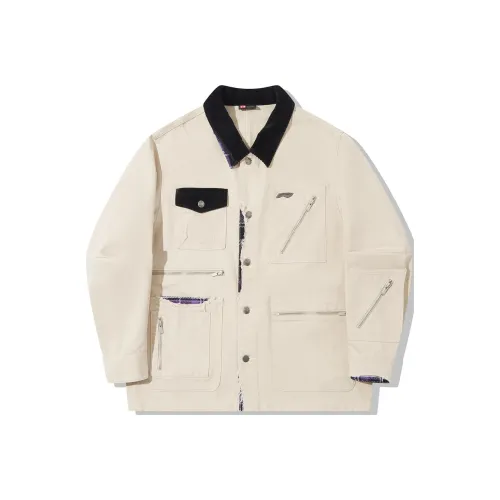 LINING Овсяный серый Мужская куртка