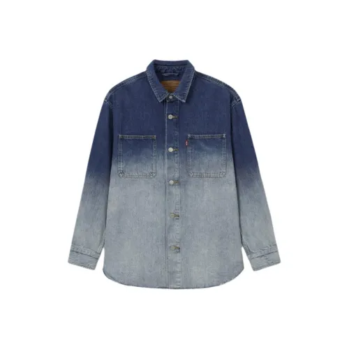 Levi's Denim Drifter Series Джинсовая куртка мужская синий градиент