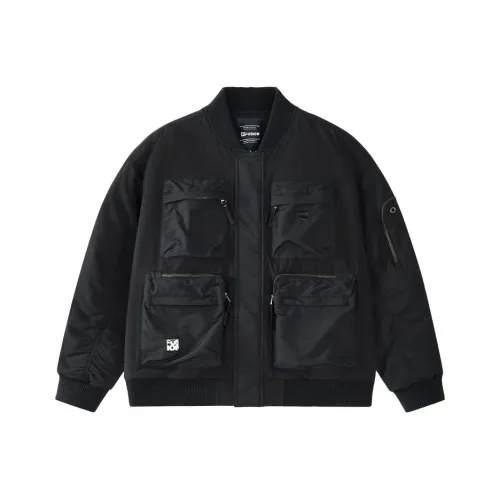 FILA FUSION Рабочая одежда Хлопковый пуховик Мужской Глубокий черный