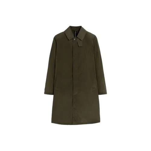 MACKINTOSH Shower Военный стиль Упаковка Нейлон Пальто Мужской Зеленый