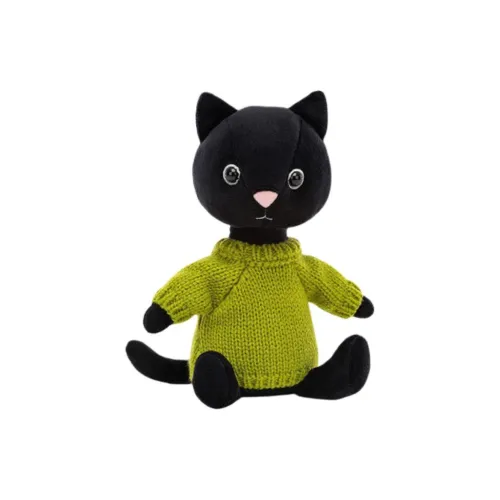 JELLYCAT Кошка Трикотажная ткань Котенок Куклы Плюшевая кукла 22 см Рекомендуемый рост В сидячем положении