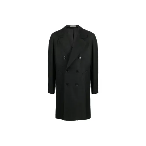 CORNELIANI Пальто Мужское Темно-Зеленый