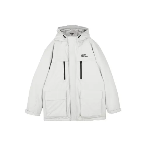 Skechers Sports Life Collection LUNAR Серый Мужской Пуховик