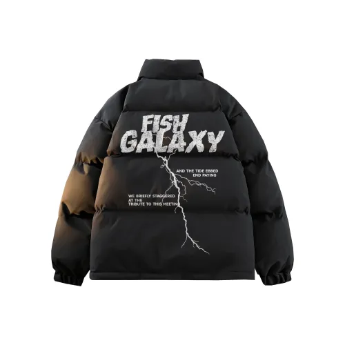 FISHGALAXY Хлопковый пуховик унисекс