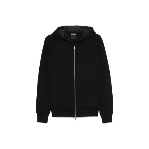Ermenegildo Zegna Черные Мужские Куртки