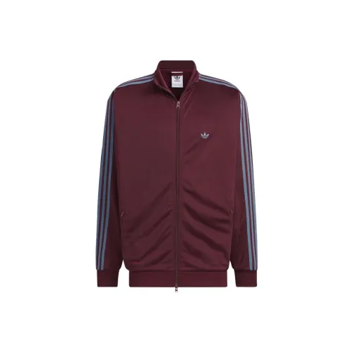 adidas originals BECKENBAUER TRACKTOP Бордовый Красный Унисекс Куртки